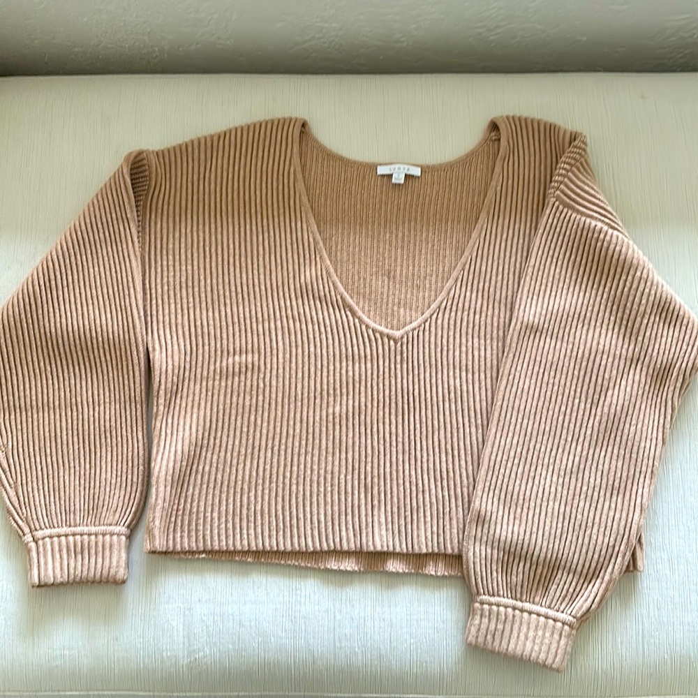 Lunya Cotton Silk Reversible Pullover